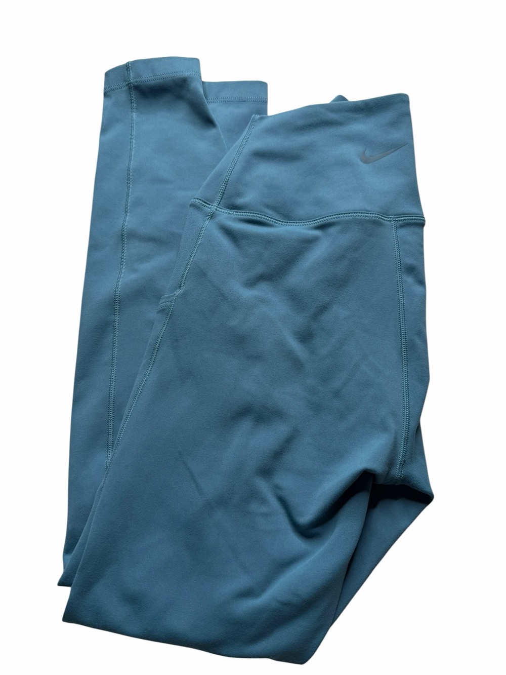 NIKE One Teal Blue Women's Workout Leggings Pockets Women's Size Small Gym Yoga - Picture 2 of 8